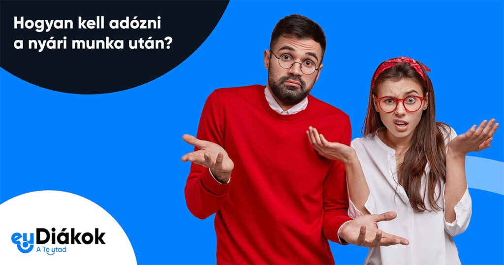 nyári adózás-diákmunka