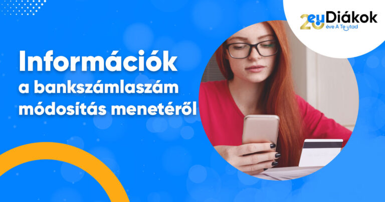 Információk a bankszámlaszám módosítás menetéről